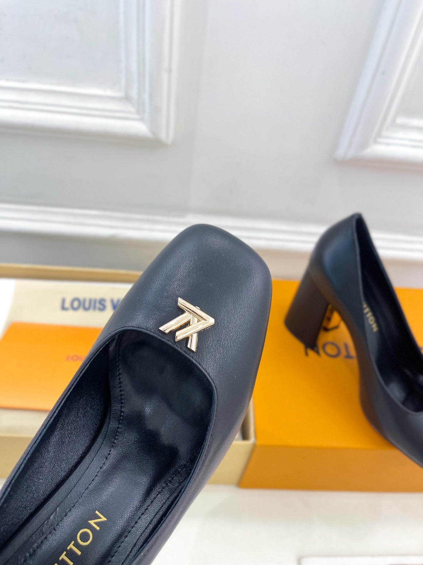 Louis Vuitton Multicolour Monogram Heel Pumps