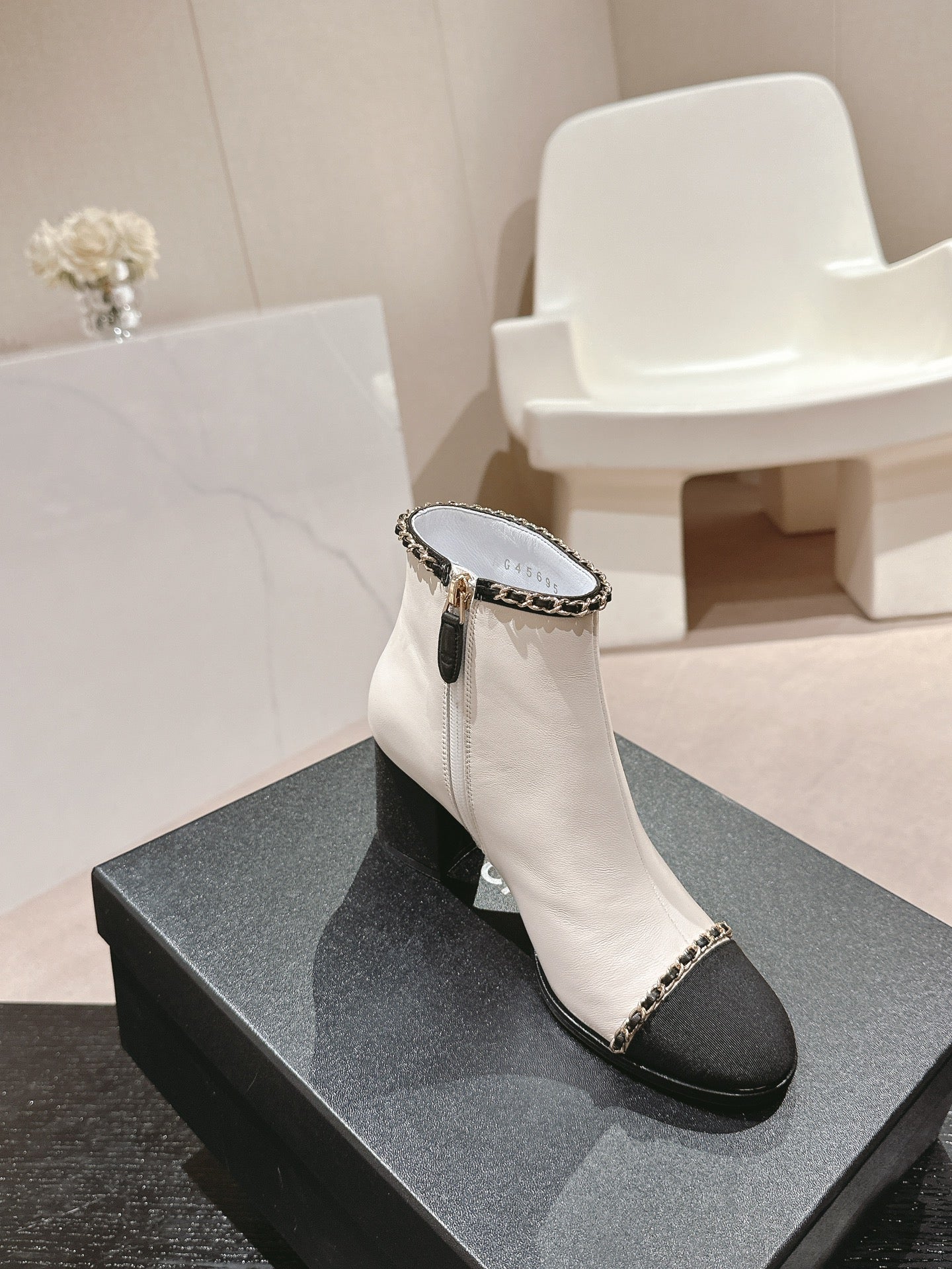 Chanel Elegant Quilted Mary Jane Heels