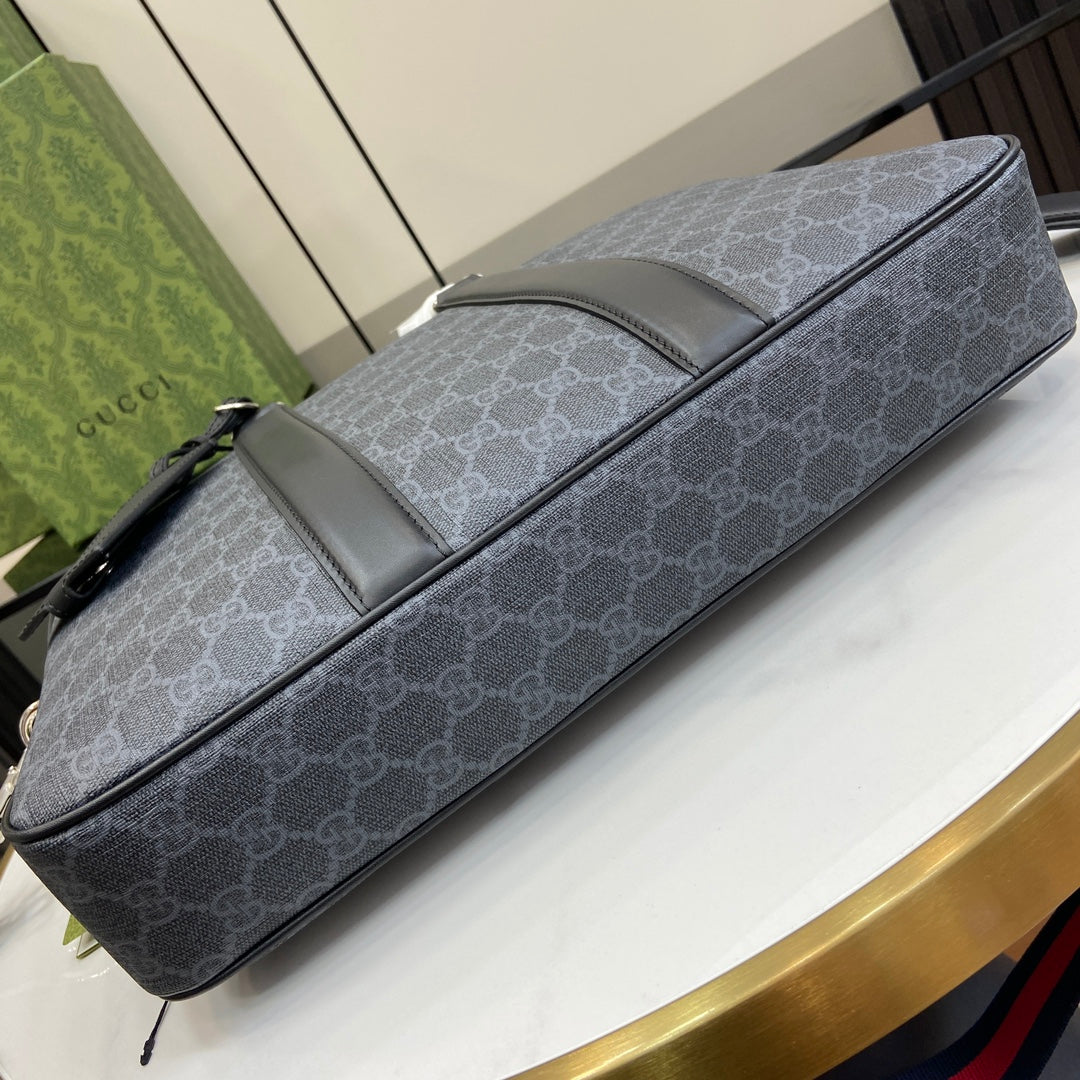 Gucci Gray Medium Briefcase