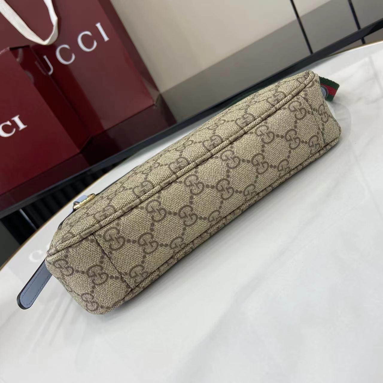 GG Emblem Small Shoulder Bag