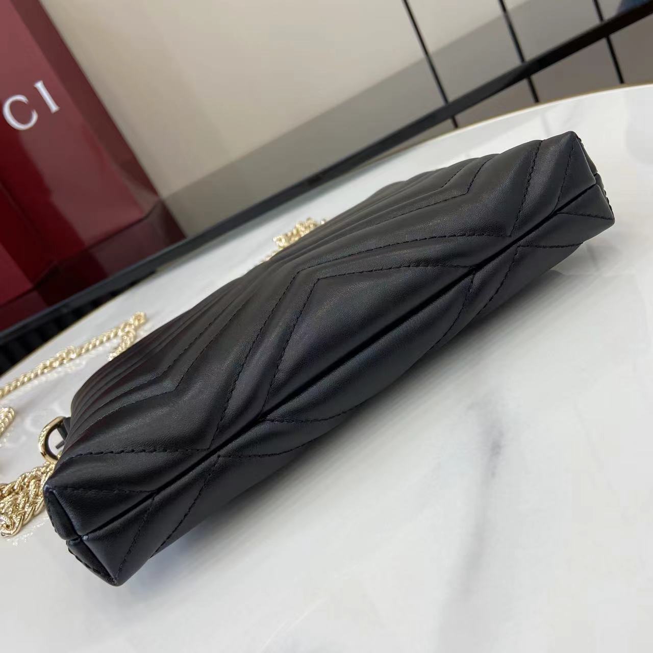 GG Marmont Pochette With Chain