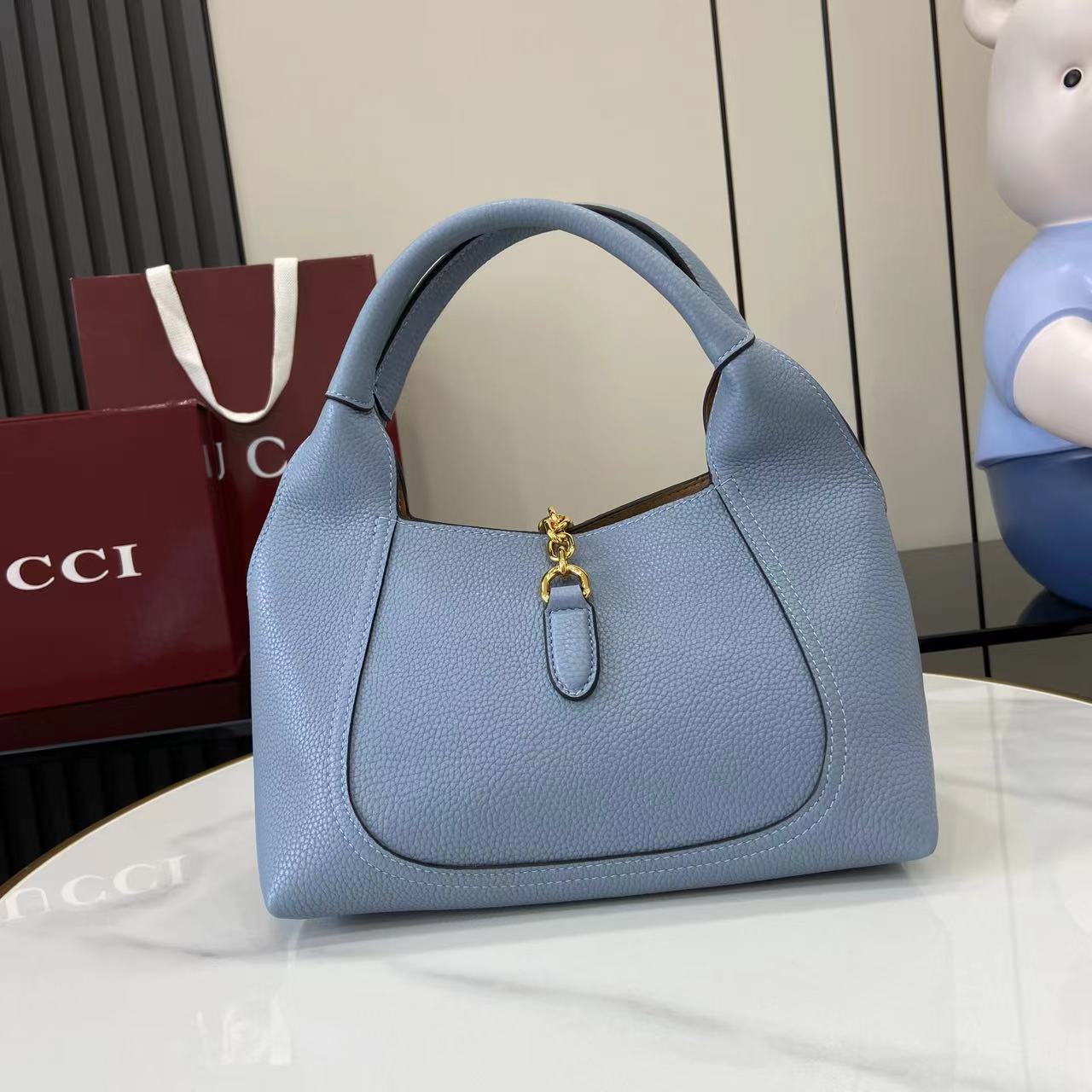 Gucci Softbit Medium Top Handle Bag