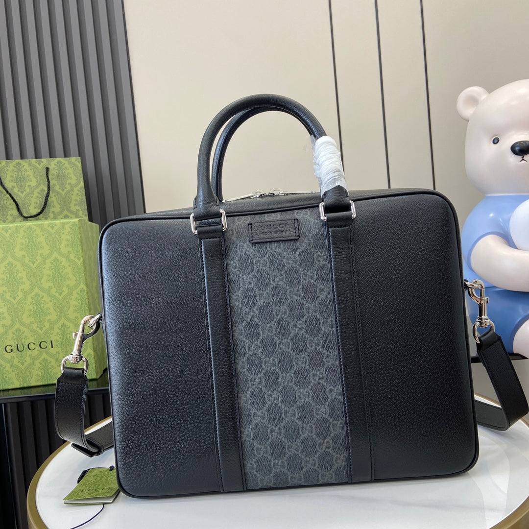 Gucci Black Medium Briefcase
