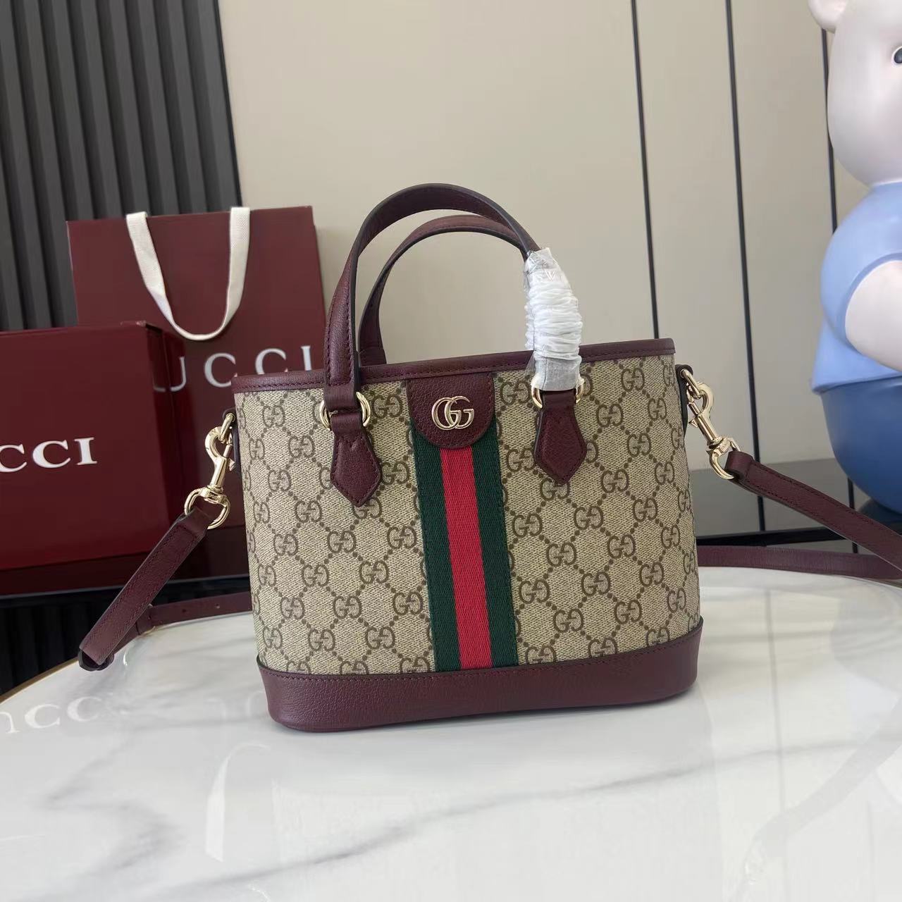 Gucci Ophidia Small Tote Bag