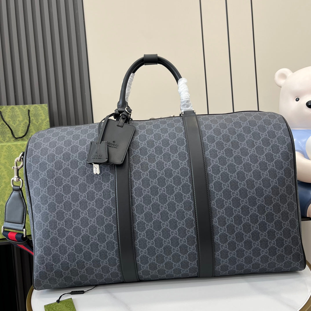 Gucci Timeless GG Canvas Duffle Bag