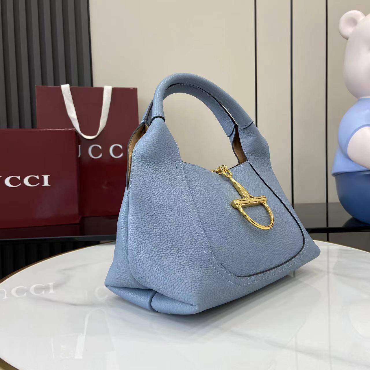 Gucci Softbit Medium Top Handle Bag