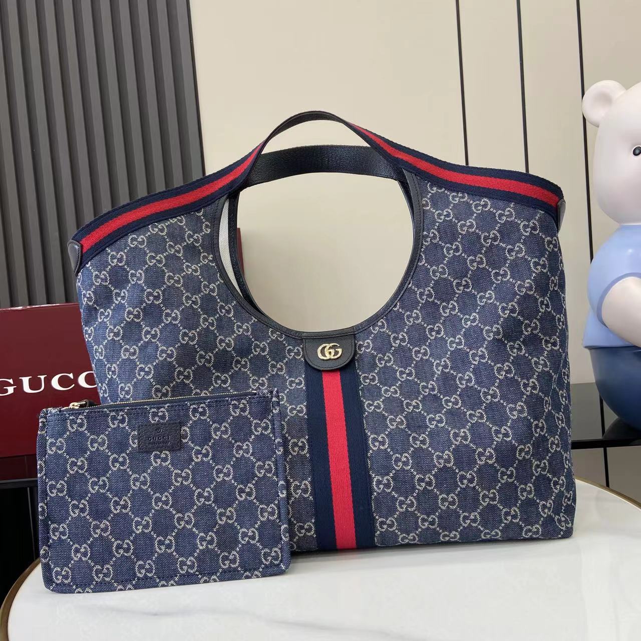Gucci Giglio Large Tote Bag