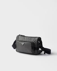 Prada Opulent Noir Leather Clutch